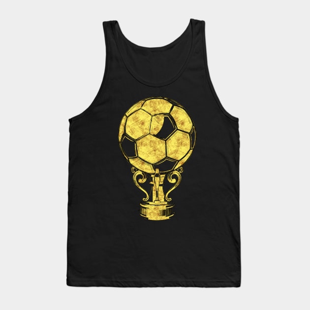 Football Champions Cup for all the soccer fans Tank Top by Naumovski